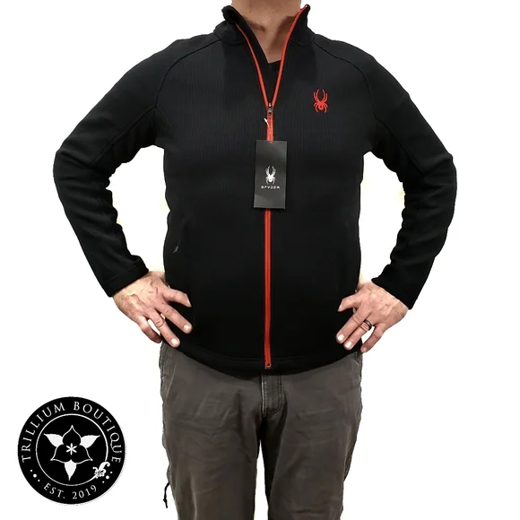 BUNDLE: Spyder Constant Full Zip Sweater Medium & Concept One Star Wars Cap Hat - Picture 4 of 14